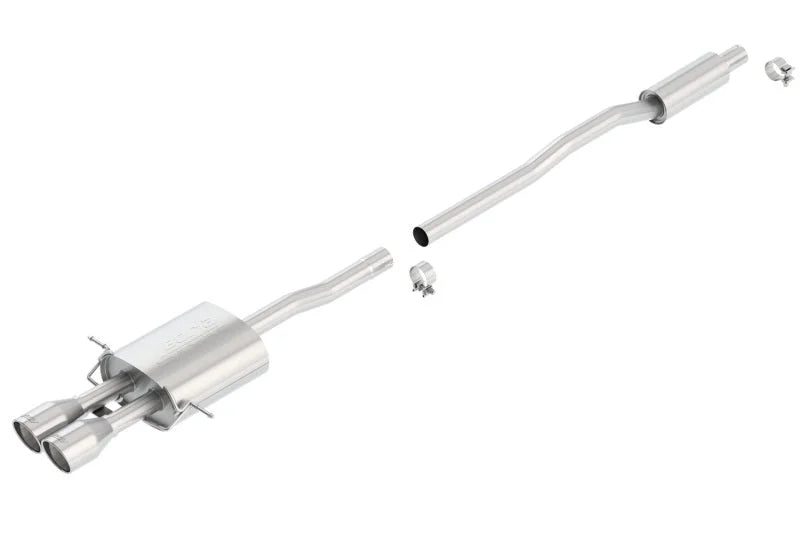 Borla 07-14 Mini Cooper S / Coupe S 1.6L Turbo FWD AT/MT Catback Exhaust - Side View