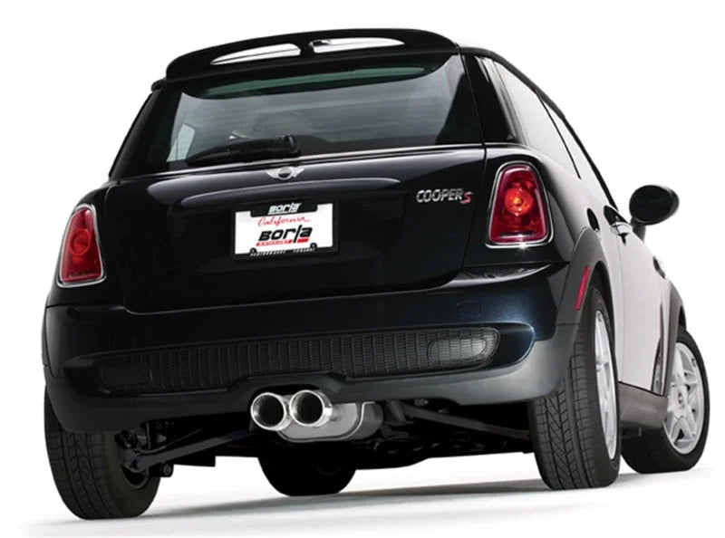 Borla 07-14 Mini Cooper S / Coupe S 1.6L Turbo FWD AT/MT Catback Exhaust - Detail View