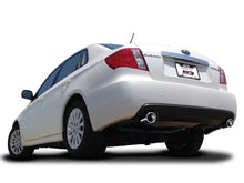 Load image into Gallery viewer, Borla 08-10 Subaru Impreza 2.5i Sedan 4DR SS Catback Exhaust - Detail View