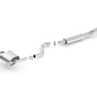 Load image into Gallery viewer, Borla 08-12 BMW 328i Sdm E90 2.0L RWD Dual Left Rear Exit Touring Cat-Back Exhaust - Side View