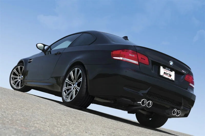Borla 08-13 BMW M3 Coupe 4.0L 8cyl 6spd/7spd Aggressive ATAK Exhaust (rear section only) - Installation View