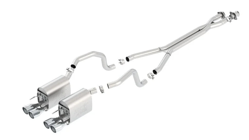 Borla 09-11 Chevrolet Corvette 6.2L V8 Aggressive ATAK Catback Exhaust - Main Product View