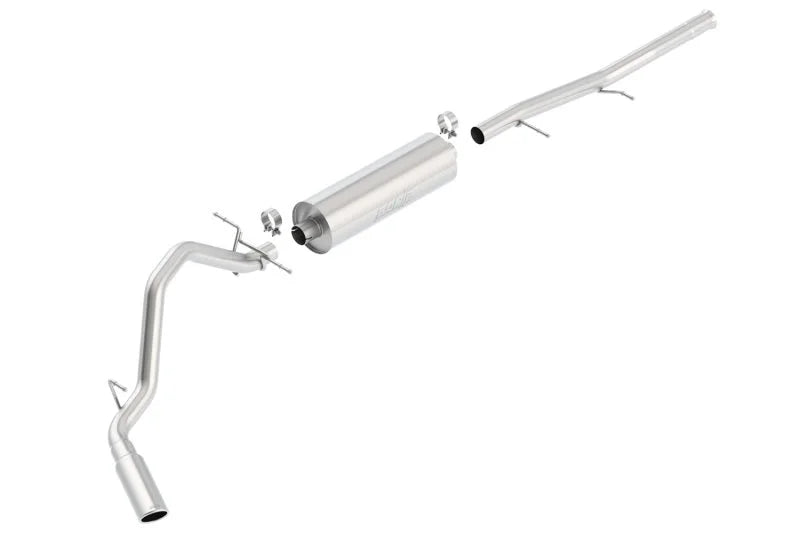 Borla 09-13 Chevrolet Silverado/GMC Sierra 1500 4.8L/5.3L/6.0L Side Exit Catback Exhaust - Side View