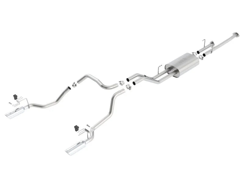 Borla 09-13 Toyota Tundra SS Catback Exhaust - Side View