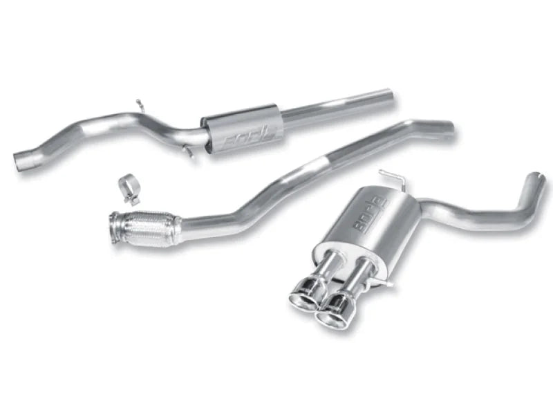 Borla 09-15 Audi A4 Quattro Base SS Catback Exhaust - Side View