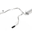 Load image into Gallery viewer, Borla 09-17 Ram 1500 5.7L V8 5in Single Tip Black Chrome Cat-Back Touring Exhaust Through Bumper