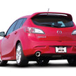 Load image into Gallery viewer, Borla 10-13 Mazda 3/Mazdaspeed 3 2.5L/2.3L Turbo FEW MT Hatchback SS Exhaust (rear section only) - Back View
