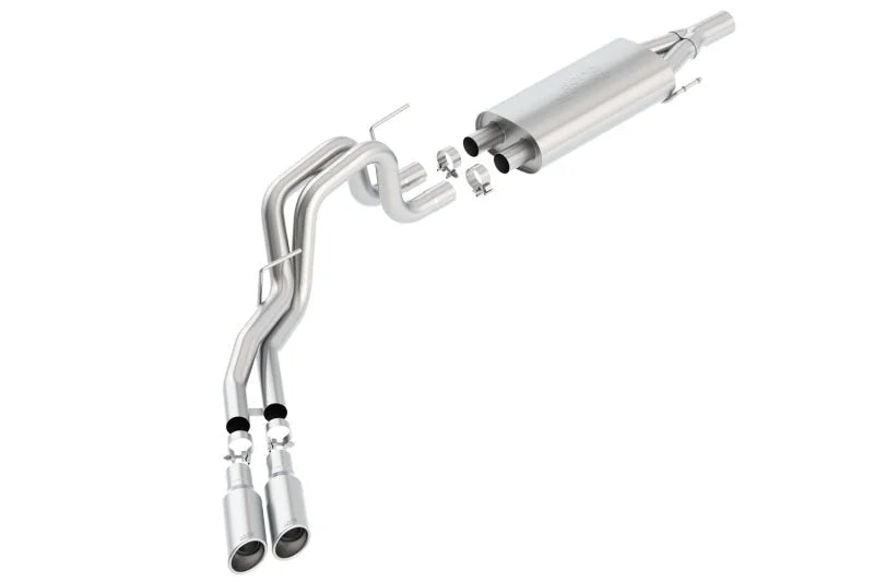 Borla 10-14 Ford F-150 SVT Raptor 6.2L-8cyl SS Catback Exhaust - Main Product View
