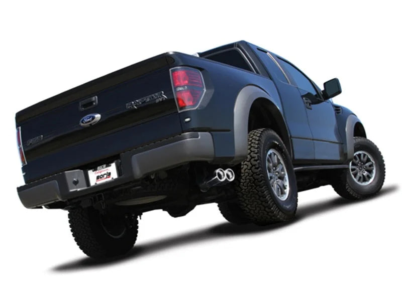 Borla 10-14 Ford F-150 SVT Raptor 6.2L-8cyl SS Catback Exhaust - Detail View