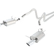 Load image into Gallery viewer, Borla 11-12 Ford Mustang 3.7L AT/MT RWD 2dr ATAK SS Catback Exhaust - Side View