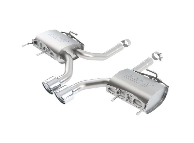 Borla 11-15 Cadillac CTS V Coupe 6.2L 8 cyl SS, S Type Exhaust (rear section only) - Side View