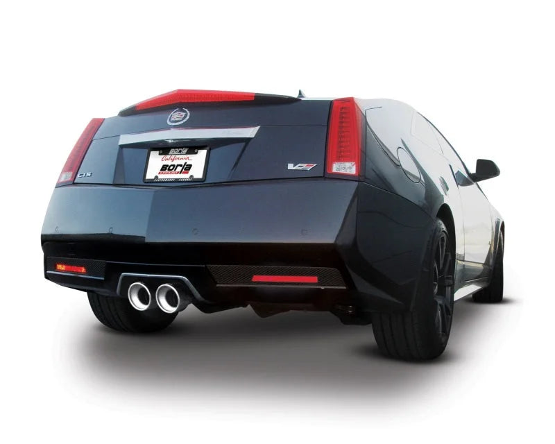 Borla 11-15 Cadillac CTS V Coupe 6.2L 8 cyl SS, S Type Exhaust (rear section only) - Installation View