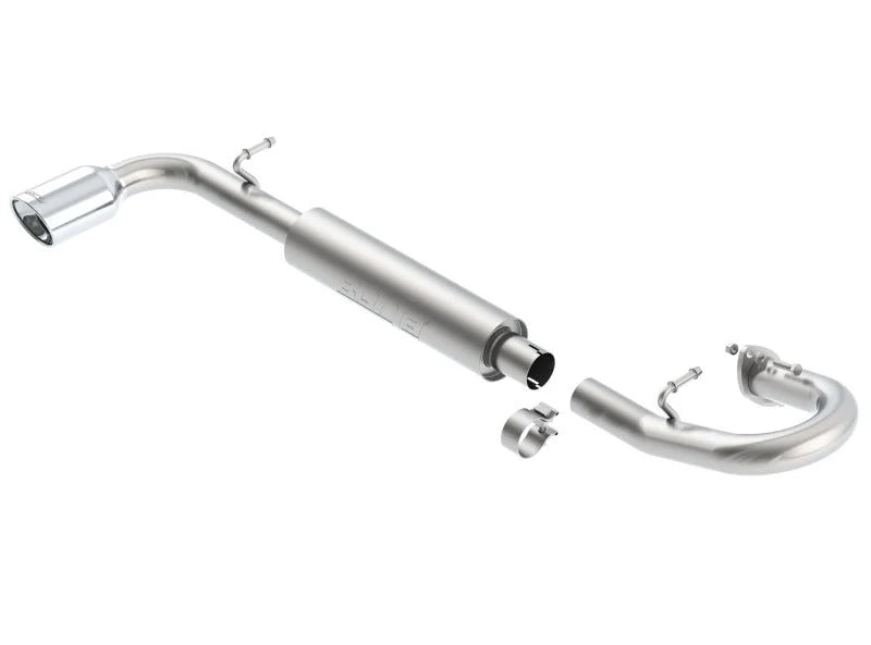 Borla 11-15 Scion tC Coupe 2dr 2.5L 4cyl SS Exhaust (rear section only) - Side View
