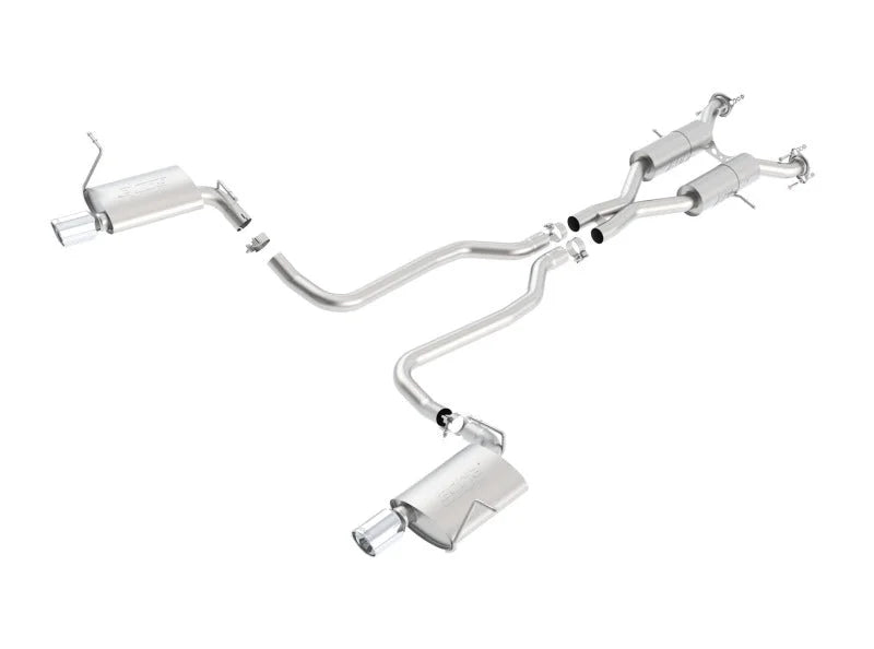 Borla 11-16 Jeep Grand Cherokee Limited/Laredo 5.7L 8cyl 4WD/RWD SS Catback Exhaust - Detail View