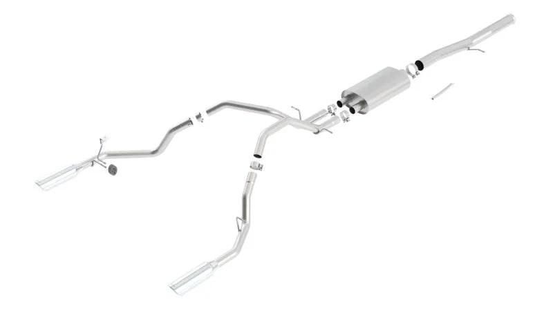 Borla 11 Chevrolet Silverado 1500LT/LTZ / GMC Sierra 1500 SLE/SLT S-Type SS Catback Exhaust - Main Product View