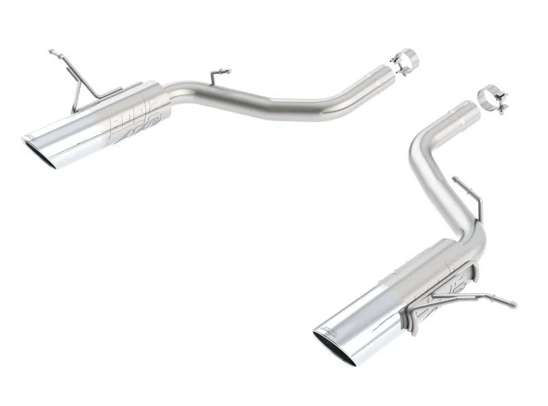 Borla 12-13 Jeep Grand Cherokee SRT8 6.4L 8cyl Aggressive ATAK Exhaust (rear section only) - Side View