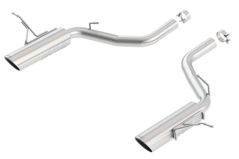 Borla 12-13 Jeep Grand Cherokee SRT8 6.4L V8 SS S-Type Exhaust (REAR SECTION ONLY) - Side View