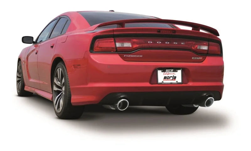Borla 12-14 Dodge Charger/Chrysler 300 SRT-8 6.4L V8 AT RWD ATAK Exhaust (Rear Section Only) - Installation View