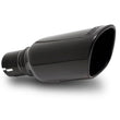 Load image into Gallery viewer, Borla 12-14 Jeep Wrangler JK 2/4Dr Rr Section ATAK Single Square Rlld Angle-Cut Black Chrome Exhaust - Detail View