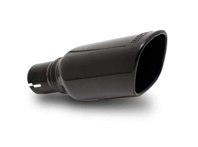 Borla 12-14 Jeep Wrangler Tip Kit V6 4WD Black Chrome Tip Rear 3.5inx3.28inx10.5inx2.28in - Side View