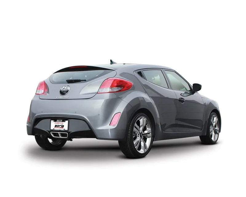 Borla 12-14 Veloster 1.6L AT/MT FWD 2dr 2.25in No Tips SS Exhaust (rear section only) - Detail View