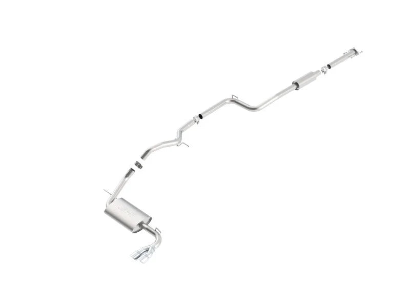 Borla 12-15 Ford Focus Titanium/SEL/SE/S Sedan 4dr 2.0L 4cyl AT Dual Clutch 6spd/MT 5spd SS Catback - Side View