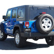 Load image into Gallery viewer, Borla 12-15 Jeep Wrangler 3.6L V6 Auto/Manual Trans Turndown Tip Dual Left Rear Exit Exhaust - Detail View