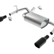 Load image into Gallery viewer, Borla 12-16 Jeep Wrangler 3.6AT/MT 4WD 2+4DR S/ SQ /RL/AC SR 2.5in, 2in Tip 3.5 sqx8 Black Chrome - Main Product View