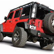 Load image into Gallery viewer, Borla 12-16 Jeep Wrangler 3.6L AT/MT 4DR 4WD S SQ RL AC SR 2.5in 2in TIP 3.5inx3.28in Black Chrome - Detail View