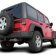 Load image into Gallery viewer, Borla 12-16 Jeep Wrangler JK 3.6L AT/MT 4Wheel 4dr Truck Single Split Rear Exit Catback Exhaust - Detail View