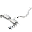 Load image into Gallery viewer, Borla 13-15 Audi S3 S-Type Dual Round Rolled Catback Exhaust - Side View