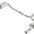 Load image into Gallery viewer, Borla 13-15 Honda Accord Coupe 3.5L FWD SS Rear Section Single Split Rear Exit Touring Exhaust - Main Product View