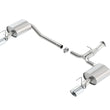 Load image into Gallery viewer, Borla 13-15 Honda Accord Coupe 3.5L FWD SS Rear Section Single Split Rear Exit Touring Exhaust - Side View