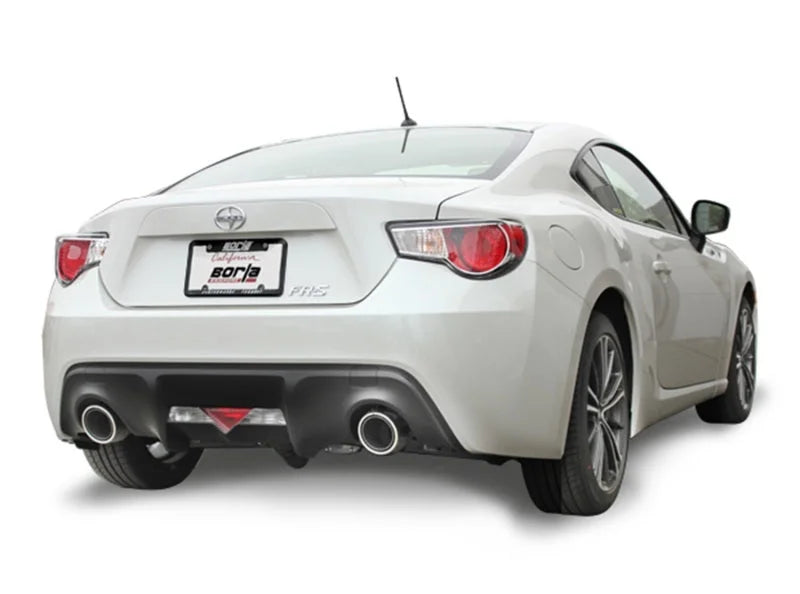 Borla 13-15 Scion FR-S 2.0L 4cyl 6spd / 13 Subaru BRZ 2.0L 4cyl 6spd SS Catback Exhaust - Detail View