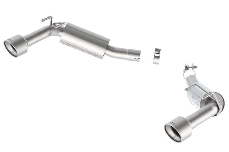 Borla 14-15 Camaro SS 6.2L V8 RWD Single Split Rr Exit S-Type Exhaust (rear section only) - Main Product View