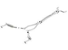 Load image into Gallery viewer, Borla 14-15 Chevy Camaro SS 6.2L V8 Single Split Rear Exit S-Type Catback Exhaust - Side View