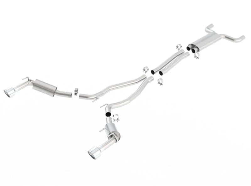 Borla 14-15 Chevy Camaro SS / ZL1 SS Single Catback Exhaust System w/ Single Rear Exit - Main Product View