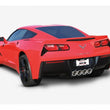 Load image into Gallery viewer, Borla 14-15 Chevy Corvette C7 w/o AFM w/o NPP Atak Rear Section Exhaust Quad Rd RL Tips - Installation View