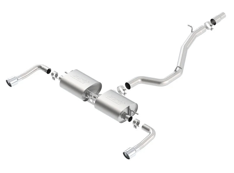 Borla 14-16 Audi A3 Quattro 2.0L Turbo AT/MT RWD 4DR S-Type Cat-Back Exhaust Single Split Rear Exit - Main Product View