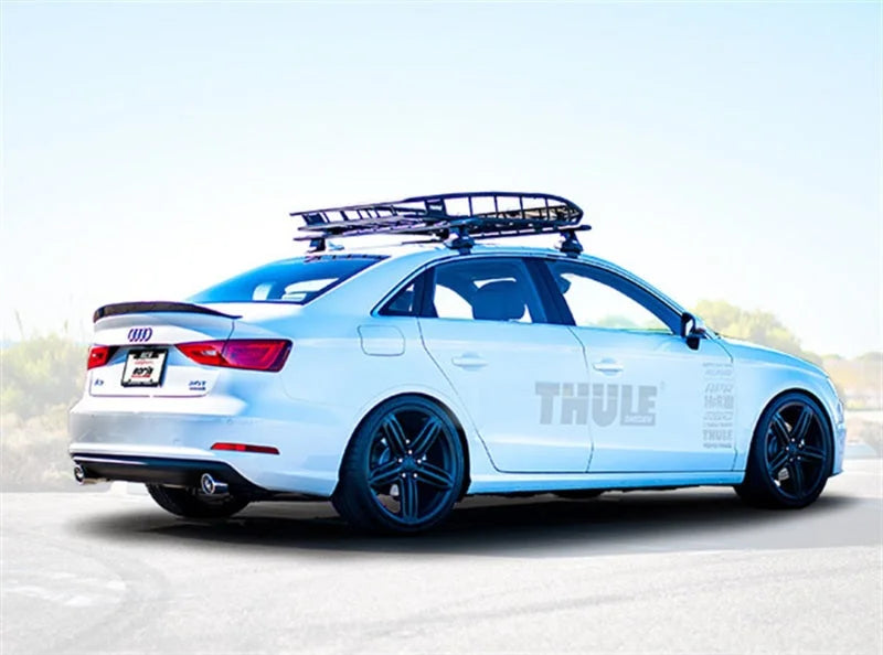 Borla 14-16 Audi A3 Quattro 2.0L Turbo AT/MT RWD 4DR S-Type Cat-Back Exhaust Single Split Rear Exit - Detail View