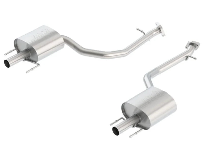 Borla 14-16 Lexus GS350 3.L AT S-type Exhaust (rear section only) - Side View