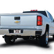 Load image into Gallery viewer, Borla 14 Silv/Sierra 1500 EC Std/CC Short 143.5in WB ATAK Single Split Rear Exit Cat-Back Exhaust - Side View
