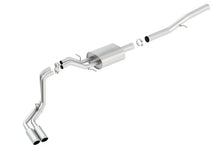 Load image into Gallery viewer, Borla 14 Silv/Sierra 1500 EC Std/CC Short 143.5in WB S-Type Dual Rolled Side Exit Cat-Back Exhaust - Main Product View