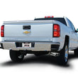 Load image into Gallery viewer, Borla 14 Silv/Sierra 1500 EC Std/CC Short 143.5in WB S-Type Dual Rolled Side Exit Cat-Back Exhaust - Side View