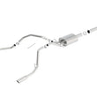 Load image into Gallery viewer, Borla 14 Silv/Sierra 1500 EC Std/CC Short 143.5in WB Touring Single Split Rear Exit Cat-Back Exhaust - Side View