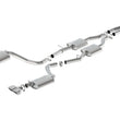 Load image into Gallery viewer, Borla 15-16 Dodge Challenger R/T 5.7L Dual Rectangle Angle Cut Dual Split Rear Exit S-Type Exhaust - Side View