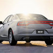 Load image into Gallery viewer, Borla 15-16 Dodge Charger 3.6L V6 ATAK Cat Back Exhaust (Uses Factory Valence) - Detail View