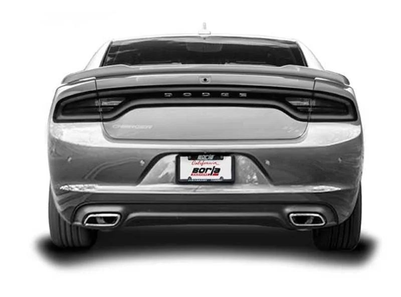 Borla 15-16 Dodge Charger R/T 5.7L No Tip Use Factory Valence Single Split Rear Exit ATAK Exhaust - Detail View
