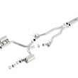 Load image into Gallery viewer, Borla 15-16 Dodge Charger SRT 392 6.4L No Tip Single Split Rear Exit ATAK w/ Valves Exhaust - Side View