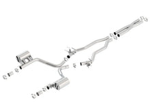 Load image into Gallery viewer, Borla 15-16 Dodge Charger SRT 392 6.4L No Tip Single Split Rear Exit ATAK w/ Valves Exhaust - Side View